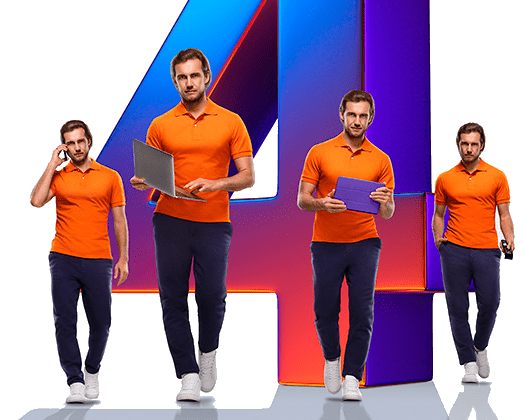 Великолепная четверка Ростелеком в&nbsp;посёлок Алексеевский (Омская область)